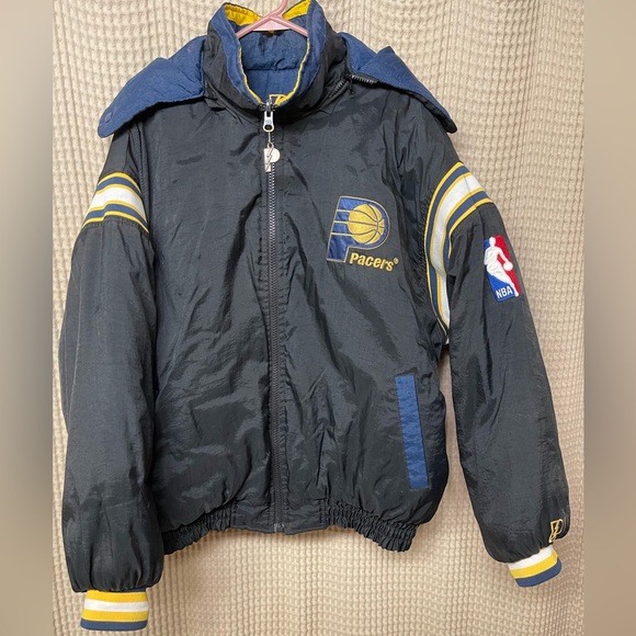 Pacers Other - Vintage Collectors Pacers Reversible Pro Player Puffer Jacket Large NWOT